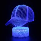 Bonés de beisebol LED 3D Night Light que mudam de cor para crianças Bonés de beisebol LED 3D Night Light que mudam de cor para crianças
