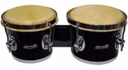 Bongô De Madeira Profissional 7 X 8 Torelli Tb011 Animal