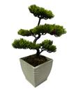 Bonsai Artificial Mini Árvore Japonesa de Mesa Vaso Branco Japão