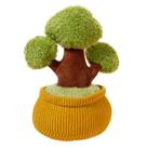 Bonsai de desenho animado de pelúcia, bonsai, 20 cm, recheado macio