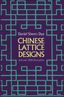 Book Dover Publications Chinese Lattice Designs