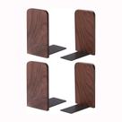 Book Ends: Muso Wood for Shelves Walnut, 2 pares