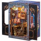 Book Nook Kit CUTEBEE Soul Travel Agency 3D Quebra-cabeça de madeira