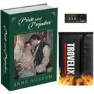 Book Safe KOFAIR Pride and Prejudice com fechadura combinada