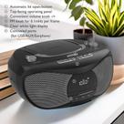Boombox Cd Player Bluethooth Radio Fm Portatil 220 Volts