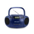 Boombox Portátil Emerson com Leitor de CD e Cassetes