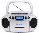 Boombox portátil Emerson com toca-CD, toca-fitas e rádio AM/FM