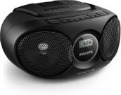 Boombox Portátil Philips com Leitor de CD - Stereo e Bass Dinâmico