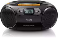 Boombox Portátil Philips - Leitor de CD, Fita Cassete e MP3