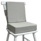Booster Seat Eiury para Crianças - Assento Elevatório para Mesa de Jantar (Cinza Claro)