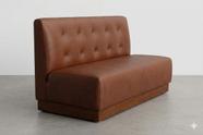 Booth Sevilha Premium Design Moderno Luxo - CORANO Cor:MarromTamanho:150 Booth Sevilha Premium Design Moderno Luxo - CORANO Cor:MarromTamanho:150