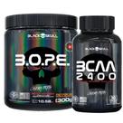 Bope Pré Treino 300g + Bcaa 2400mg 30 Caps Black Skull