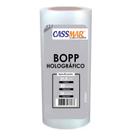 Bopp Holográfico Pedras 3D Bobina com 21,5cmx50m Cassmar 01un