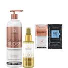 Borabella Cauter Gloss 500ml + Elixir 12 Óleos Reparador 60ml