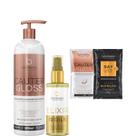 Borabella Cauter Gloss 500ml + Elixir 12 Óleos Reparador 60ml Borabella Cauter Gloss 500ml + Elixir 12 Óleos Reparador 60ml