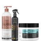 Borabella Cauter Gloss 500ml + Fluido 300ml + Bóratx 300g Borabella Cauter Gloss 500ml + Fluido 300ml + Bóratx 300g
