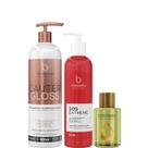 Borabella Cauter Gloss 500ml + SOS 240ml + Óleo Argan 7ml