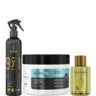 Borabella Fluido Brush 300ml + Bóratx 300g + Óleo Argan 7ml