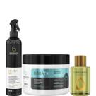 Borabella Fluido Brush 300ml + Bóratx 300g + Óleo Argan 7ml