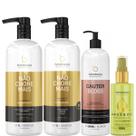 Borabella Kit Não Chore 1L + Cauter 500ml + Argan 60ml