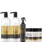 Borabella Kit Não Chore 1L + Fluido 300ml + Pratudo 300g Borabella Kit Não Chore 1L + Fluido 300ml + Pratudo 300g