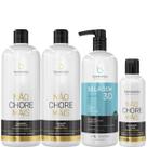 Borabella Kit Não Chore 1L + Passo 2 - 90ml + Selagem 1L