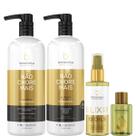 Borabella Kit Não Chore 2x1L + Elixir 60ml + Argan 7ml