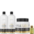 Borabella Kit Não Chore 2x1L + Pratudo 1kg + Argan 7ml
