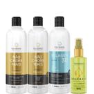 Borabella Kit Não Chore + Selagem 3x350ml + Argan 60ml