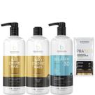 Borabella Não Chore 2x1L + Selagem 3D Semi Definitiva 1L Borabella Não Chore 2x1L + Selagem 3D Semi Definitiva 1L