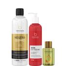 Borabella NeutraQuimic 500ml + SOS 240ml + Óleo de Argan 7ml