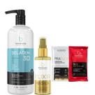 Borabella Selagem 3D 1 Litro + Elixir 12 Óleos 60ml