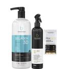 Borabella Selagem 3D 1 Litro + Fluido Escova Brush 300ml Borabella Selagem 3D 1 Litro + Fluido Escova Brush 300ml