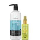Borabella Selagem 3D 1 Litro + Óleo de Argan 60ml