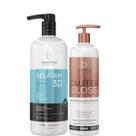 Borabella Selagem 3D Semi Definitiva 1L + Cauter Gloss 500ml Borabella Selagem 3D Semi Definitiva 1L + Cauter Gloss 500ml