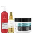 Borabella SOS 240ml + Óleo Elixir 60ml + Máscara Bóratx 300g