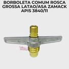 Borboleta de METAL ( ASA ZAMAC) Botijão P13 Rosca Grossa Borboleta de METAL ( ASA ZAMAC) Botijão P13 Rosca Grossa