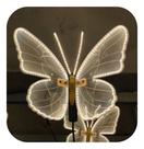 Borboleta dinâmica com asas de PVC bivolt prova d'água 40cm