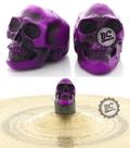 Borboleta Gorilla Caveira Neon Roxa BPCNR para Estantes de Prato 8mm Kit com 2 Unidades