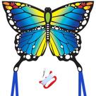 Borboleta grande Kite Honbo para crianças e adultos 120x95cm