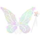 Borboleta LED Fairy Wings Lainlight para adultos e meninas