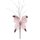 Borboleta Pick Natal Rosê Full Glitter Luxo 23cm - Magizi Borboleta Pick Natal Rosê Full Glitter Luxo 23cm - Magizi