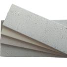 Borda de Piscina Atérmica 50x25x1,5cm cinza Kit 42 pçs Areia de Quartzo Ind. Cimentícia