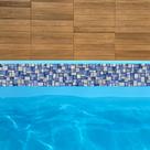 Borda De Vinil Para Piscina Faixa Adesiva 1mx10cm 10und alx07