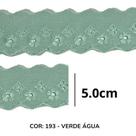 Bordado Inglês Colorido Tira 5cm X 13,70m Artesanato Costura