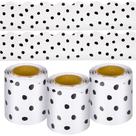 Bordas do quadro de avisos AWIZOM Black Dots 99 pés x 9 cm 3 rolos