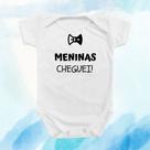 Borizinho Body de Bebê Roupa Presente Meninas Cheguei Temático neutro Temático