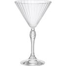 BORMIOLI ROCCO AMERICA '20S TAÇA MARTINI 19x11x11cm 240ml CRISTAL TRANSP 6PÇ