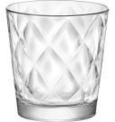 BORMIOLI ROCCO KALEIDO COPO ÁGUA 9x8x8cm 240ml VIDRO TRANSP 6PÇ