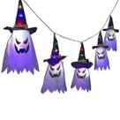 Born Pretty Halloween LED String Lights Glowing Wizard Ghost